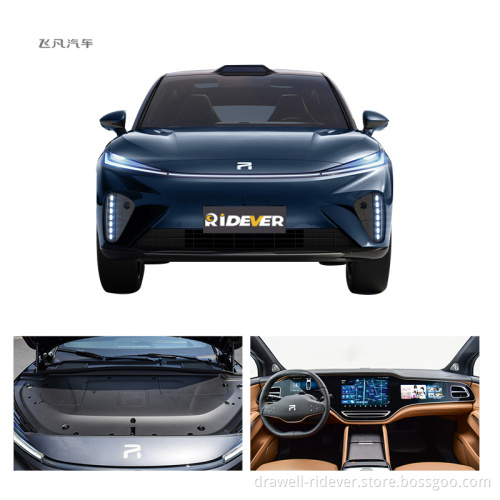 Hot-selling Long Range 2023 Rising R7 EV Car New Energy Vehicles Fast Charge Used Car Midsize Electric Car Family Used
